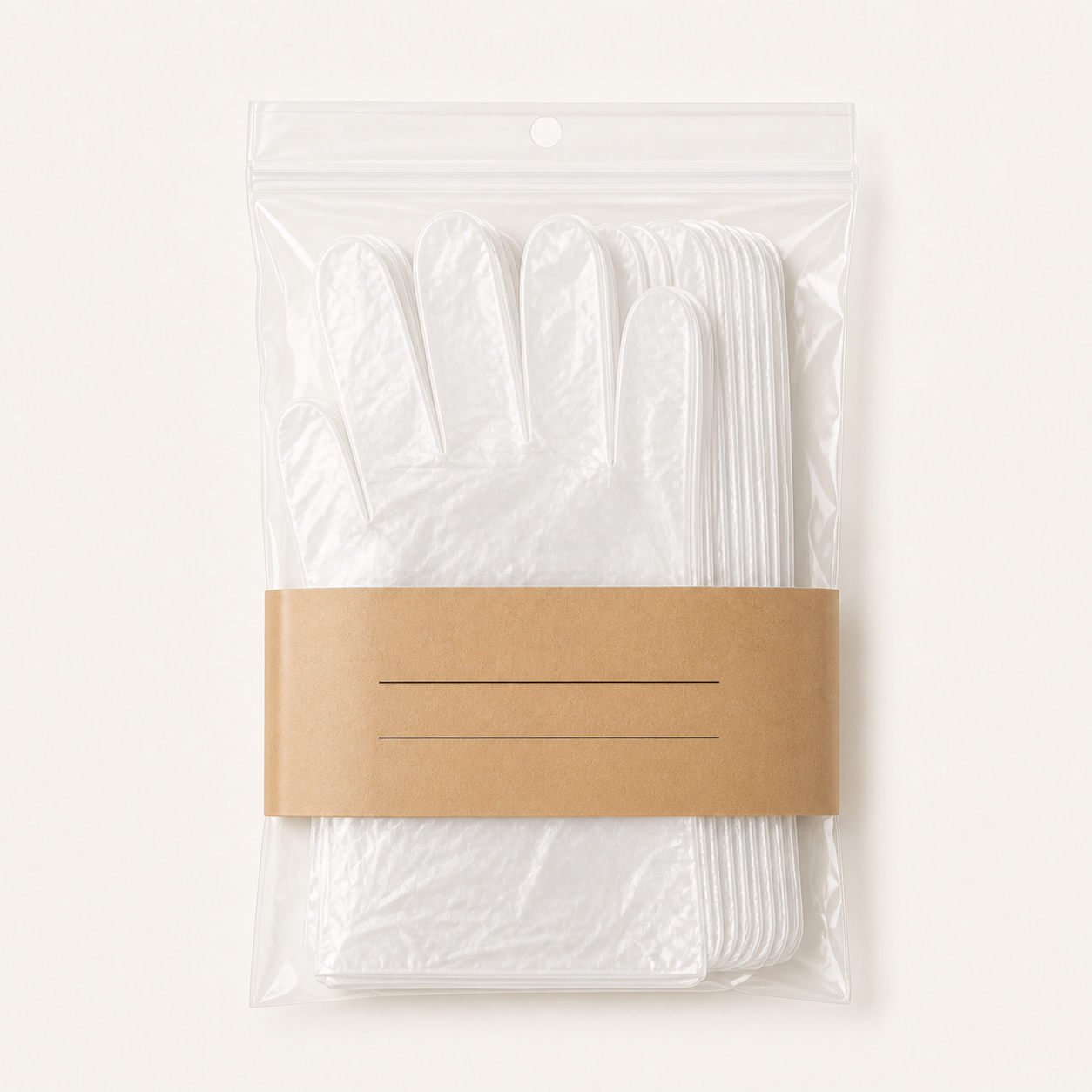 Disposable gloves add-on for Haven72 emergency toilet kit