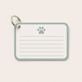 Pet Emergency Info Card